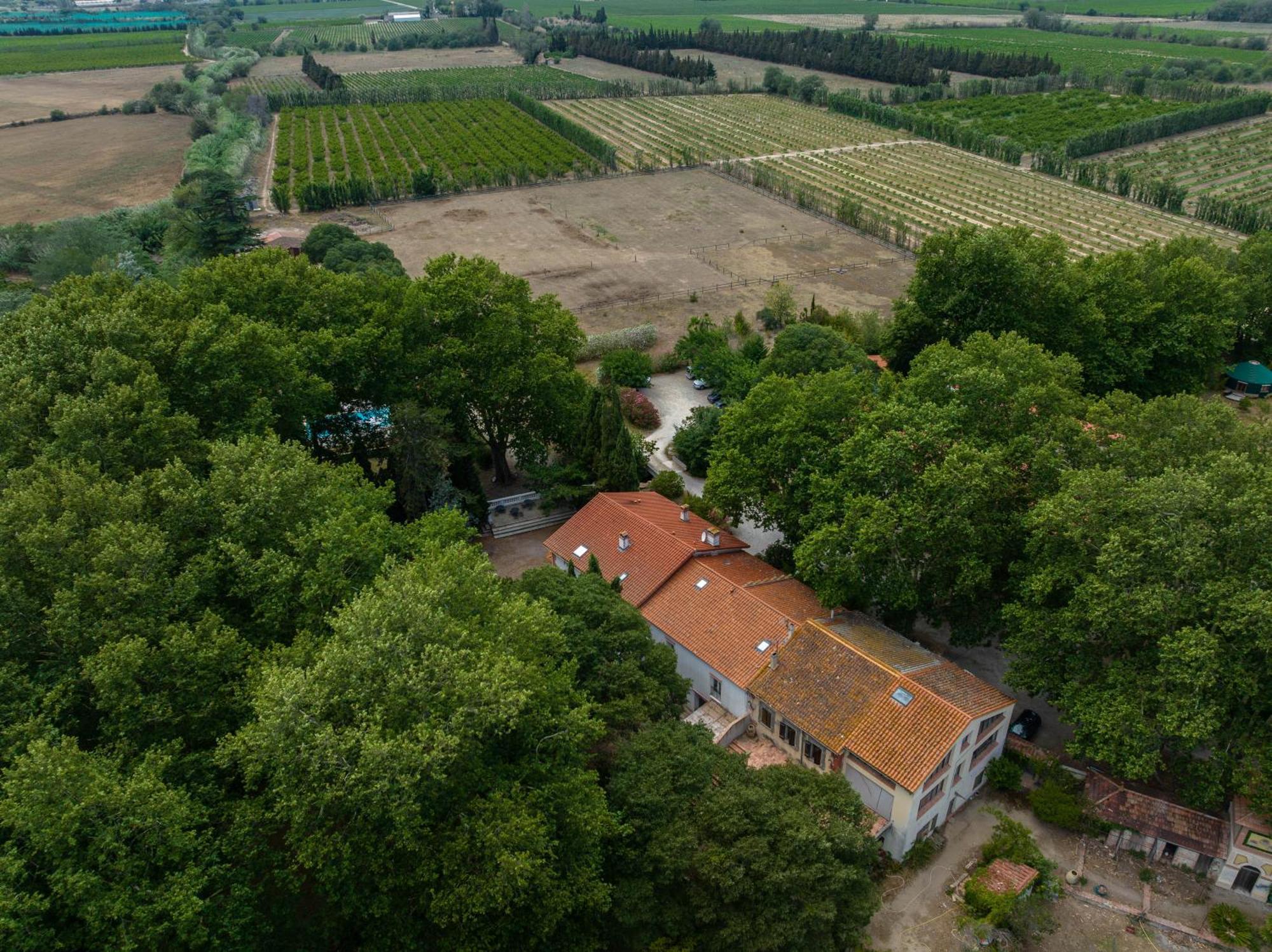 Domaine Castell De Bles Acomodação com café da manhã Saint-Génis Exterior foto